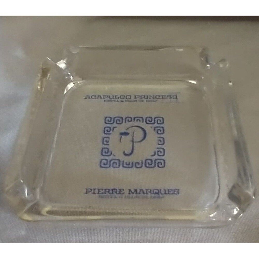 Acapulco Princess Pierre Marques Hotel Ashtray Vintage Mexico Mid Century MCM